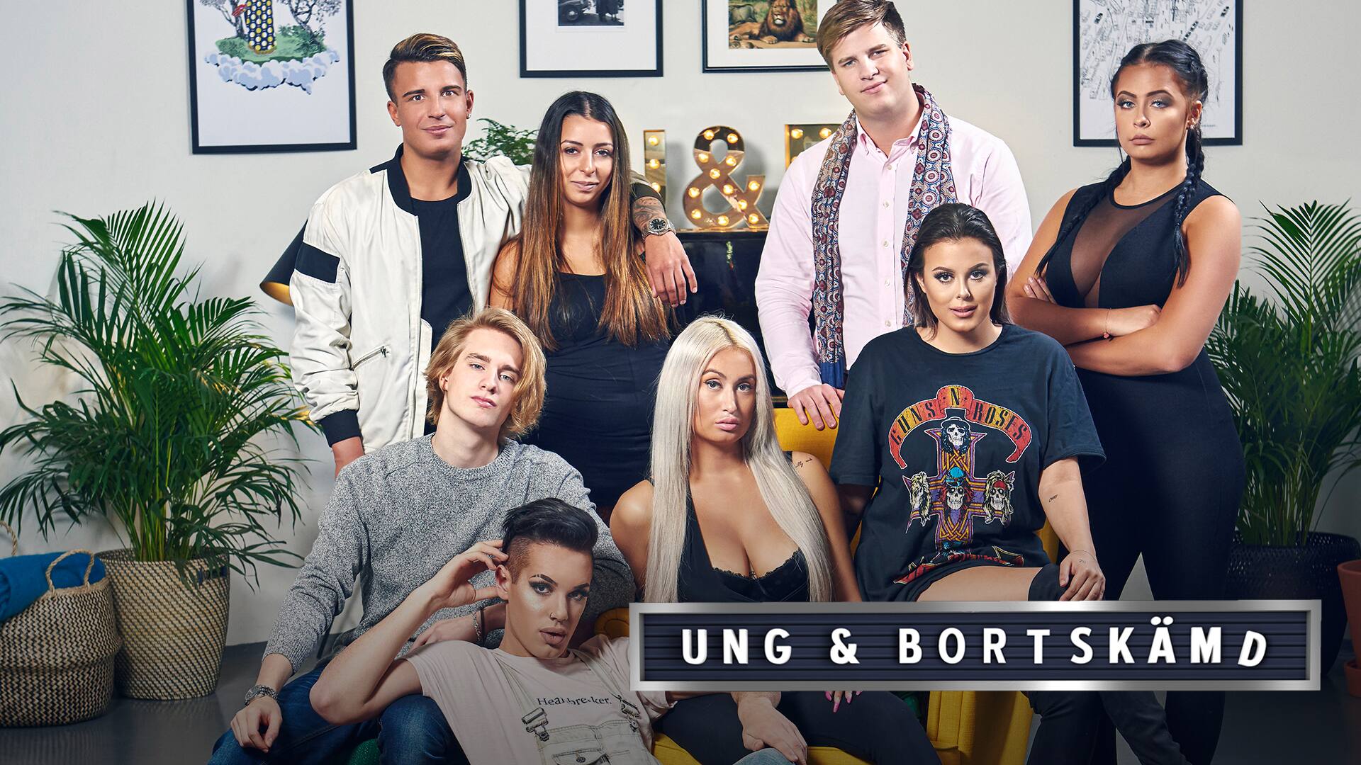 ung och bortskämd deltagare